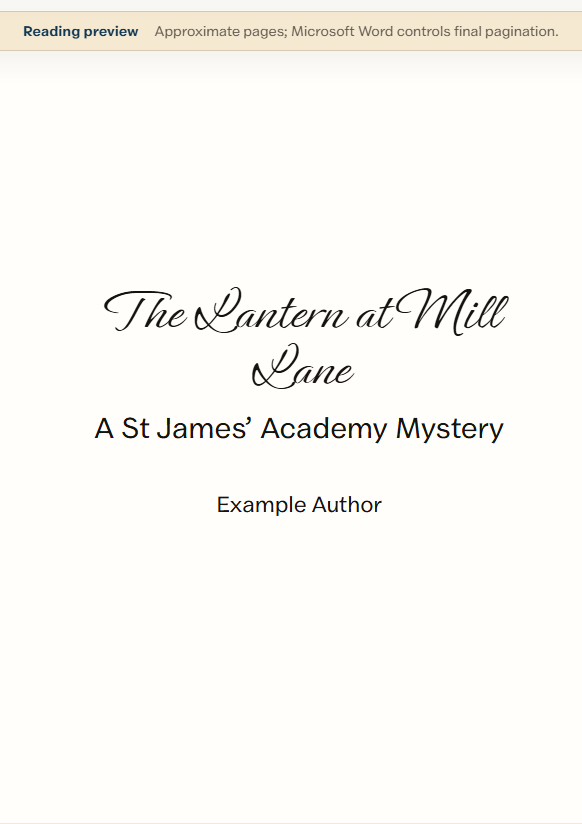 Approximate reading preview showing a formatted right-hand chapter-opening page.